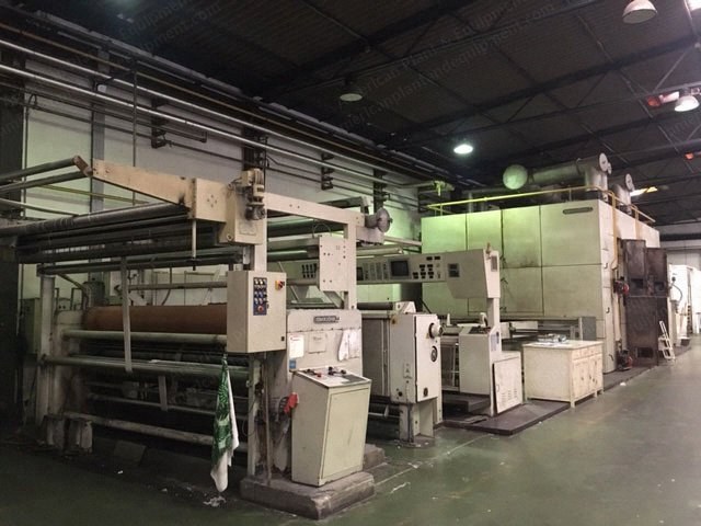 Bruckner Stenter, 1986, 3200mm Working Width, 4 Chambers, Gas Heated