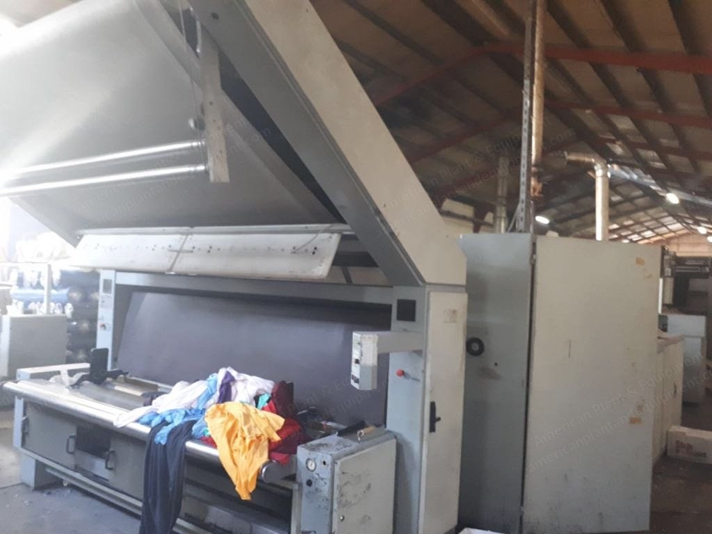 Ferraro, Open Width Sanforizing Machine, 2002, 2200mm Width, Sperotto Rimar Chain
