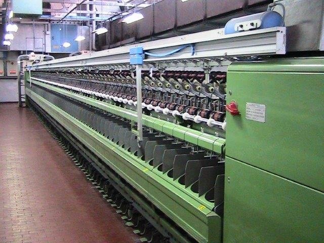 Savio, TDS 15N, TFO Twisting Machine, 170 Spindles, 8" Feed, 6" Delivery