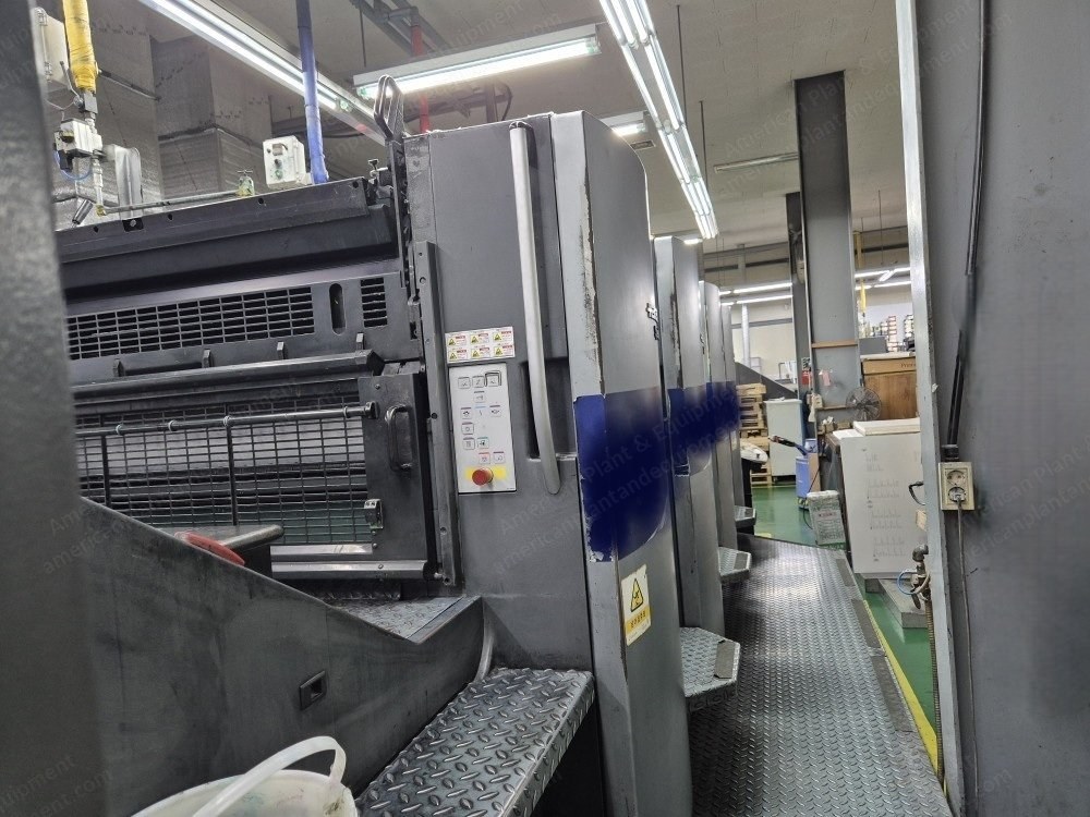 Heidelberg, SM 102-4P, 2005, 4 Colors, CP2000, Autoplate