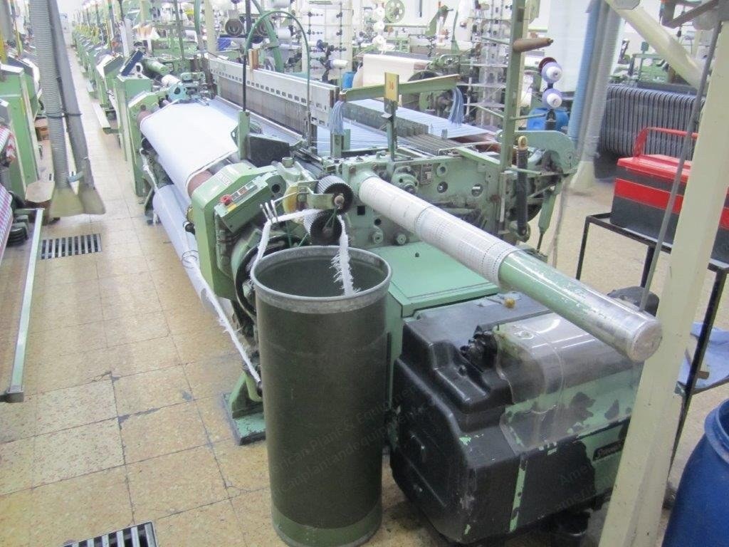 Dornier, GWN/GTN Series, 1981 to 1983, Rapier Looms, 1900mm to 2400mm Working Width, 4 Colors, Staubli Dobby