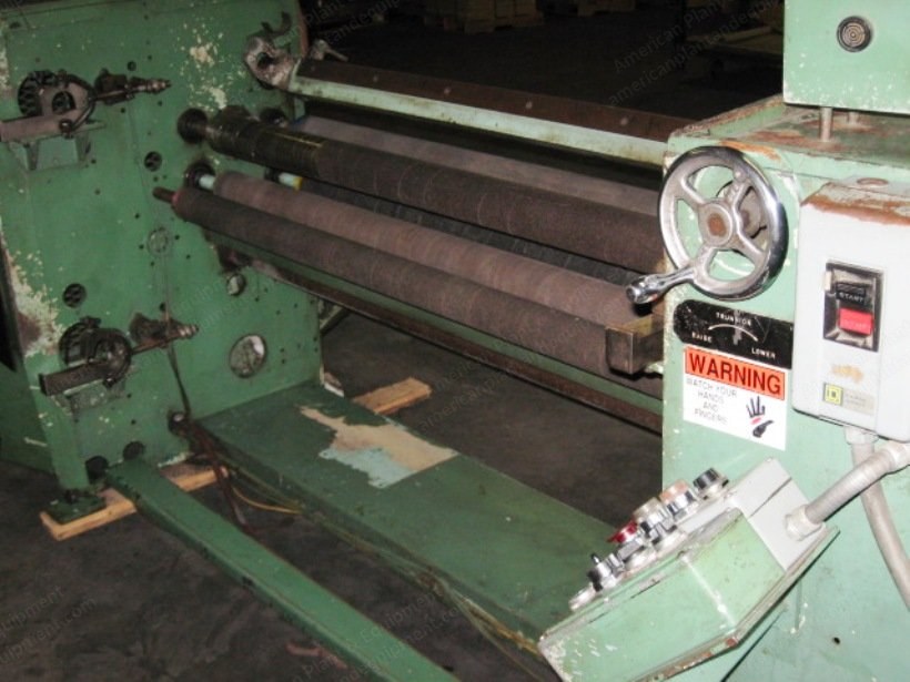 Arrow, Duplex Slitter Rewinder, 45 inch (1143mm) Width, 18 inch Max Rewind Diameter