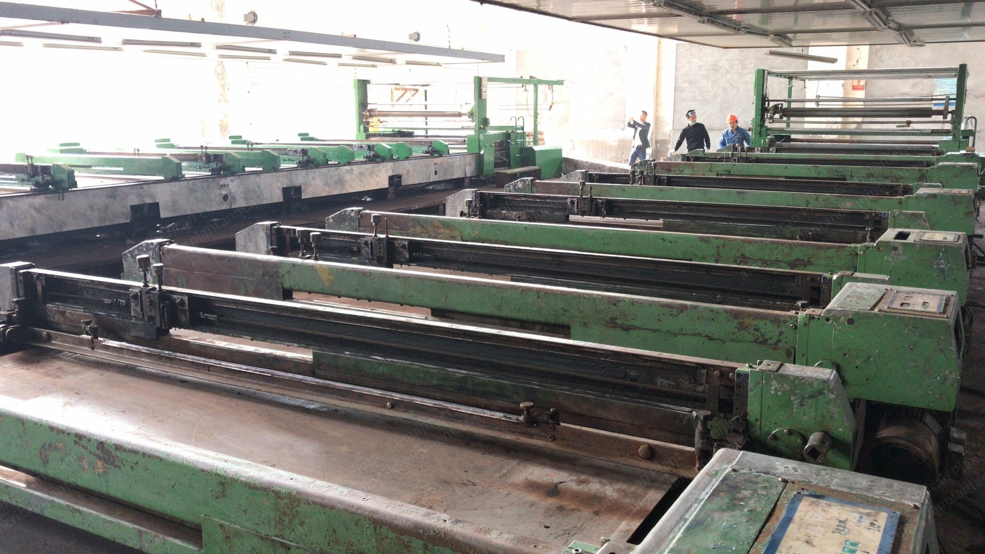 Ichinose Flat Bed Printing Machine, 2007, 16 Colors, 2000mm Working Width, 4 Drying Chambers
