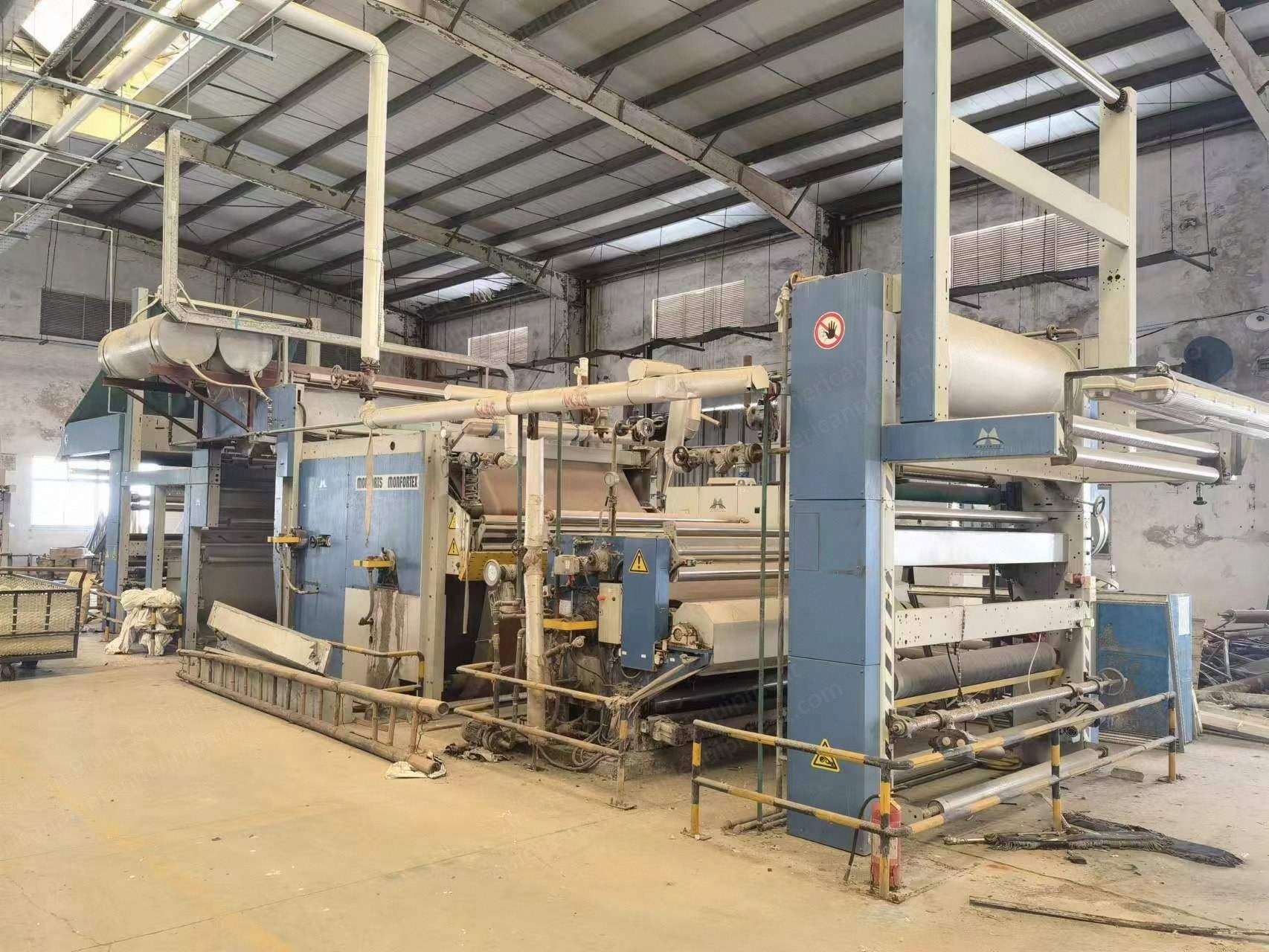 Monforts, Sanforizing Machine, 2007, 1800mm Working Width, 2000mm Cylinder Diameter