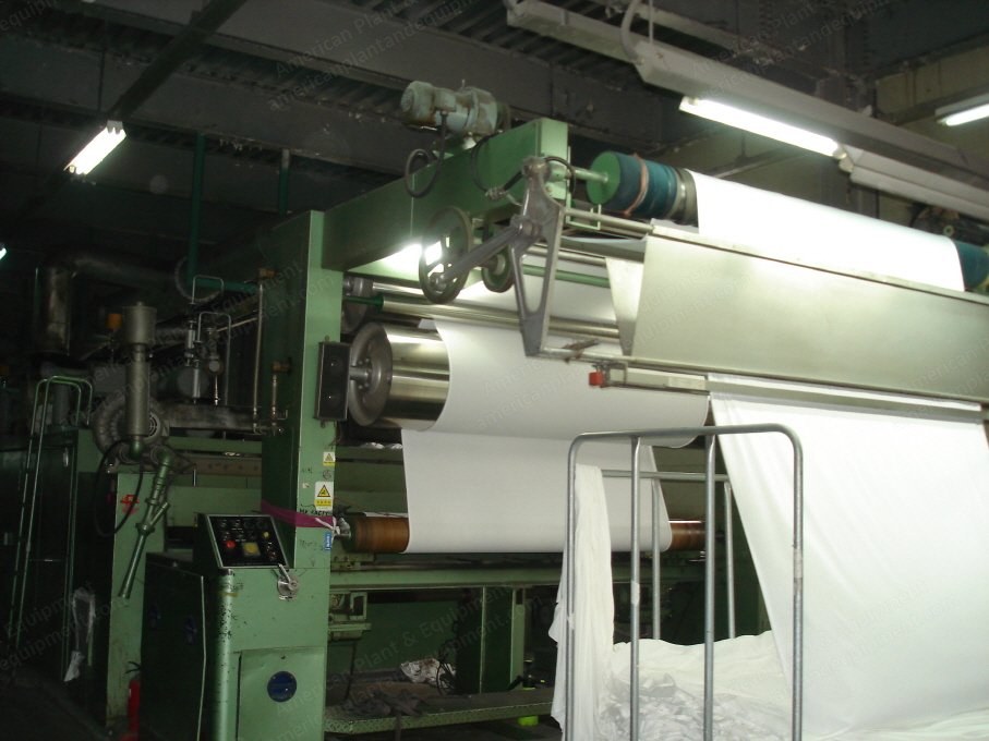 Ilsung Tenter Frame, 2001, 2600mm Roll Width, 7 Chambers, Oil Heating, Horizontal Pin Chain