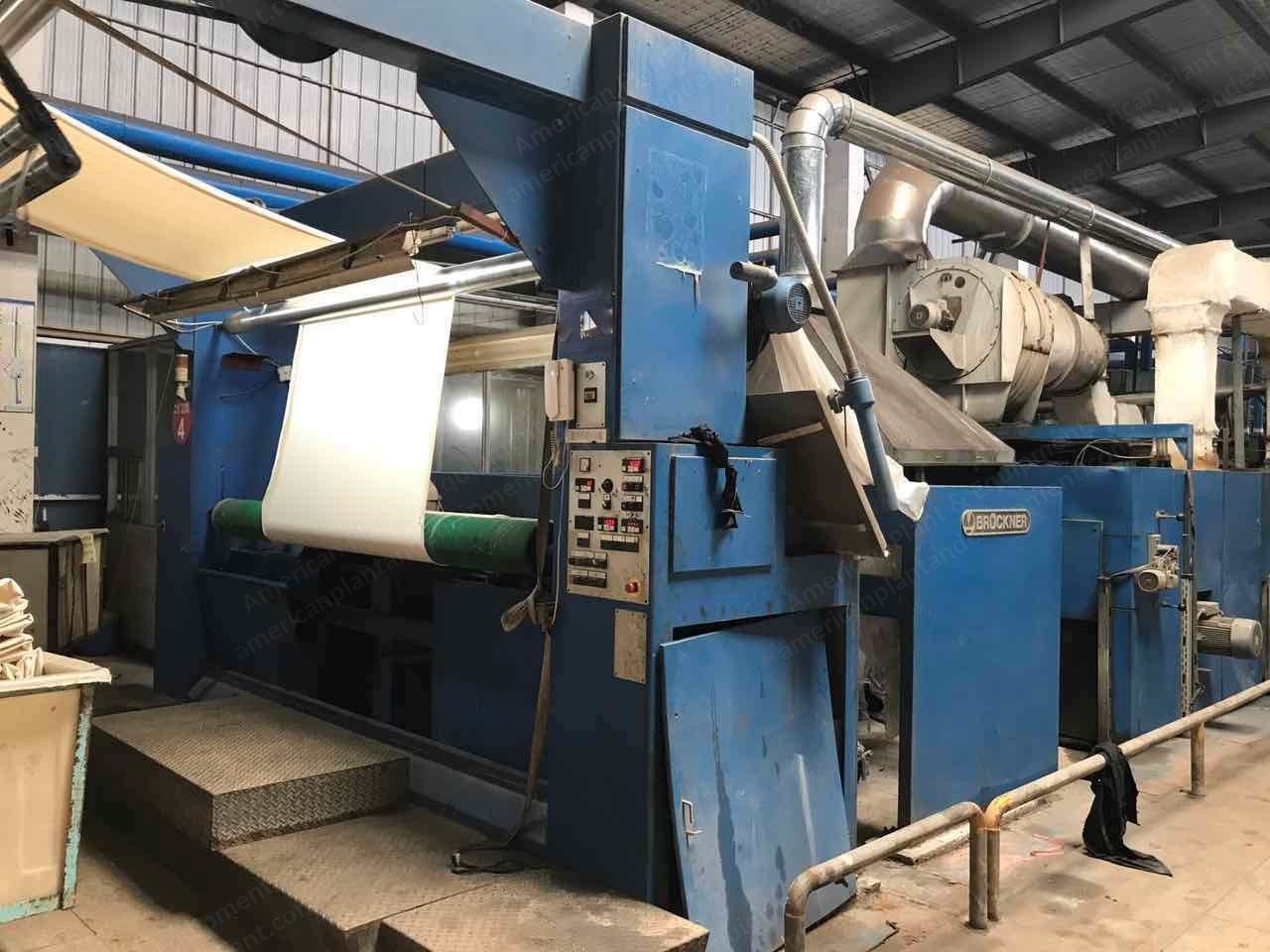 Bruckner Stenter, 2003, 2600mm Working Width, 8 Chambers, Oil-Heated