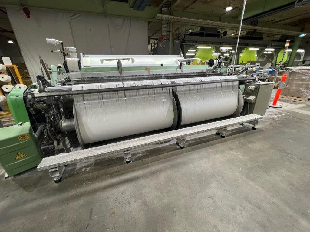 Somet, Green Alpha, 2004, 3600mm Working Width, Fimtextile RD3080 Dobby, 8 Harness Frames, 4 Colors