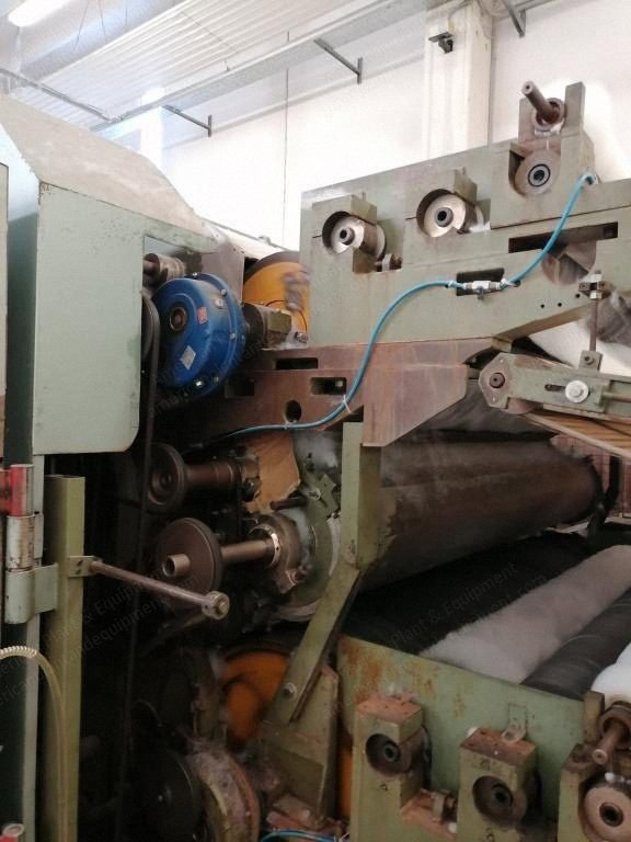 Bonino Carding Machine, 1994, 1500mm Main Tambour, 400-450 kg/h Capacity