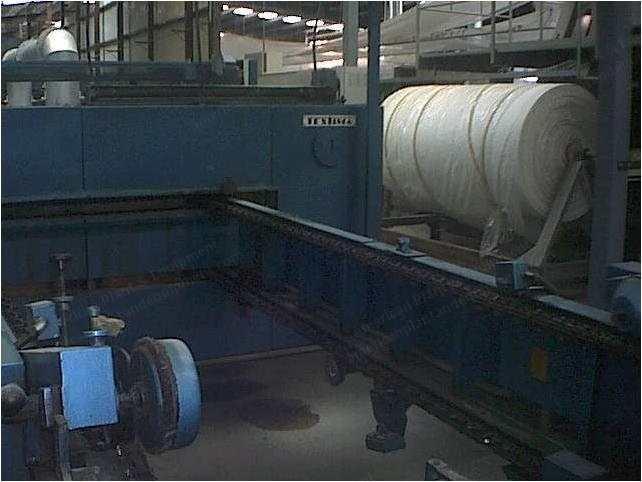 Textima Tenter, 2000mm, 1978, Vertical Pin Chain, Hot Oil Heating