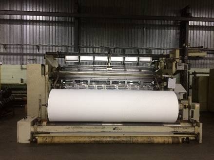 Karl Mayer, HKS3 MSU, 1986, 130" Width, 24 Needles/Inch, 900 RPM