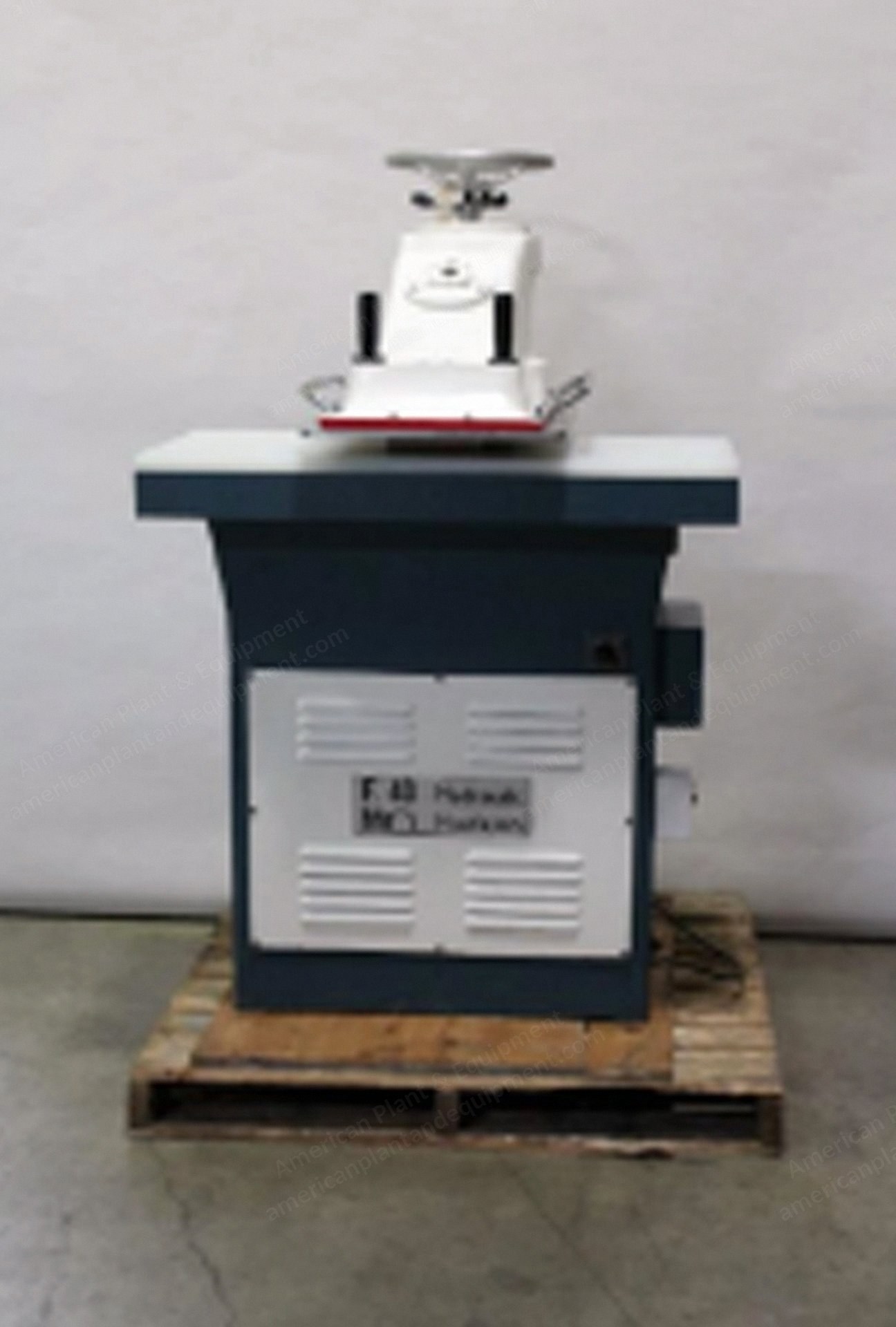 Fipi, F40, Hydraulic Clicker Press, 15-Ton, 20x40 inch Bed