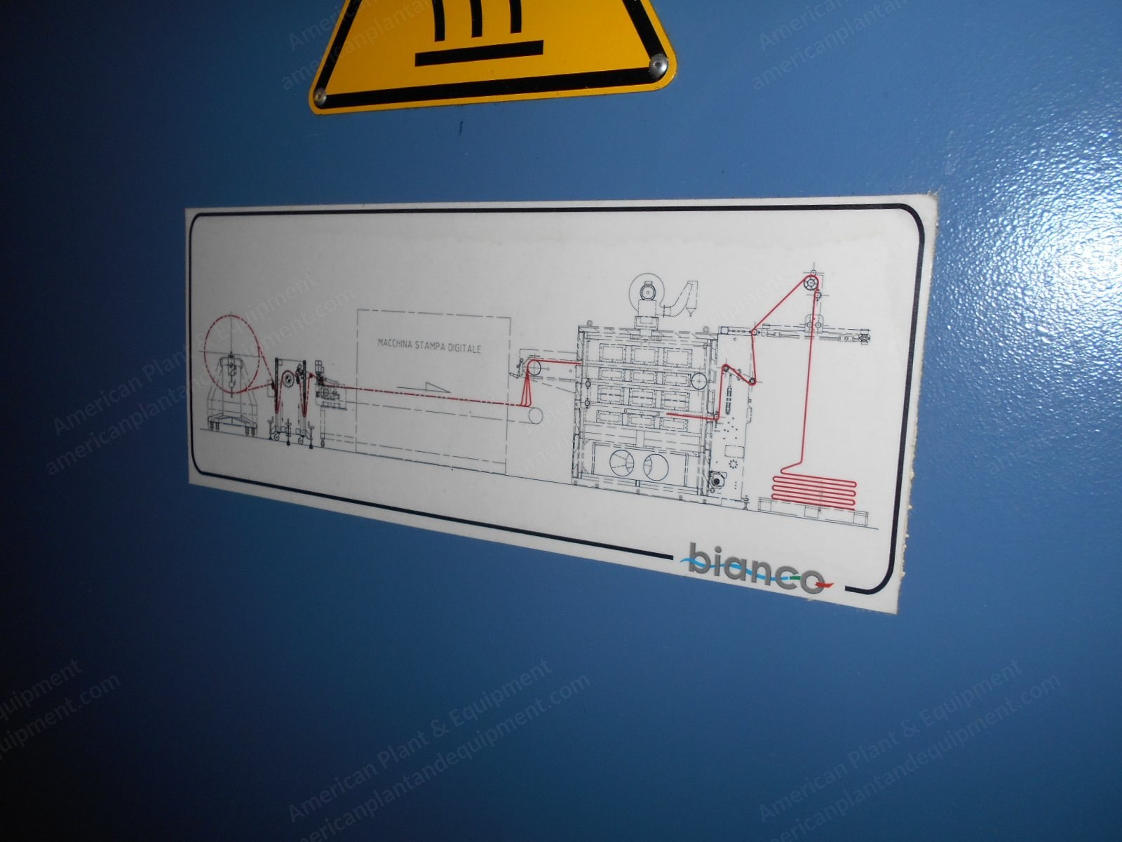 Konica Minolta, Nassenger PRO1000, 2012, Digital Printer, Width 1850mm, with Bianco Dryer and Corino Unwinder