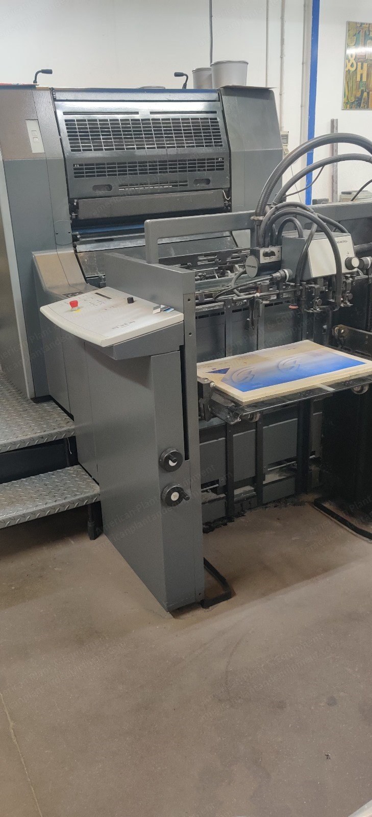 Heidelberg, SM 74-2, 2001, 520x740mm, 2 Colors, Straight Machine