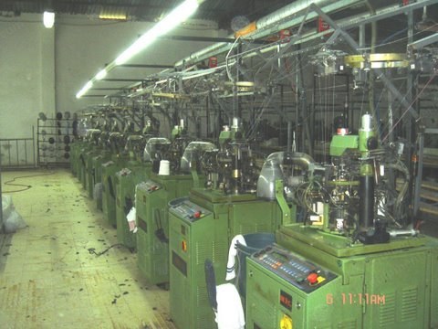 Matec, Mono 4, 1996, 3.75 inch Diameter, 108 Needles, Sock Knitting Machine