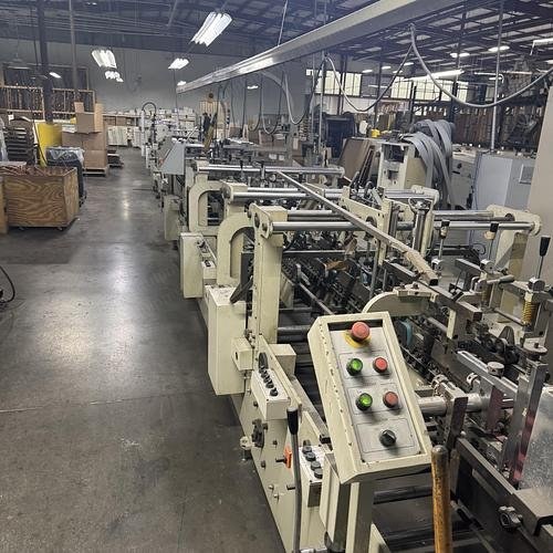Brausse, TA-1100, 2000, Folder Gluer, 4 and 6 Corner, Straight Line and Lock Bottom