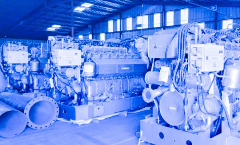 Siemens, SGE-100EM, Natural Gas Generator, 2 MW, 60 Hz, 12470 V