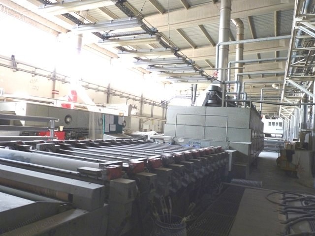 Stork, RDIV-1850-12/10, 1985/2004, 1850mm Width, 10 Colors, 4 Chambers, Steam Heated