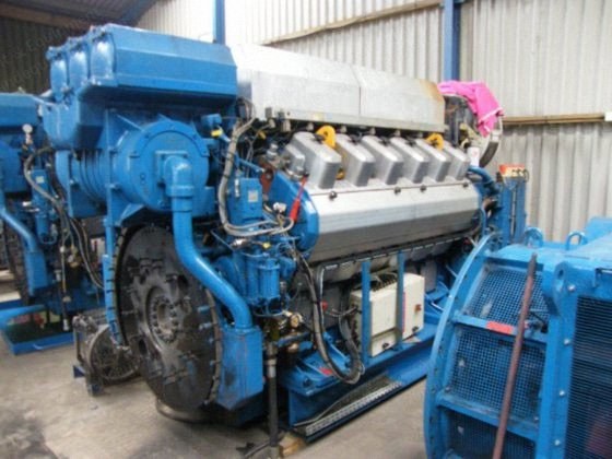Wartsila, 12V200, 1996, 2900 kW, Diesel Generator Set
