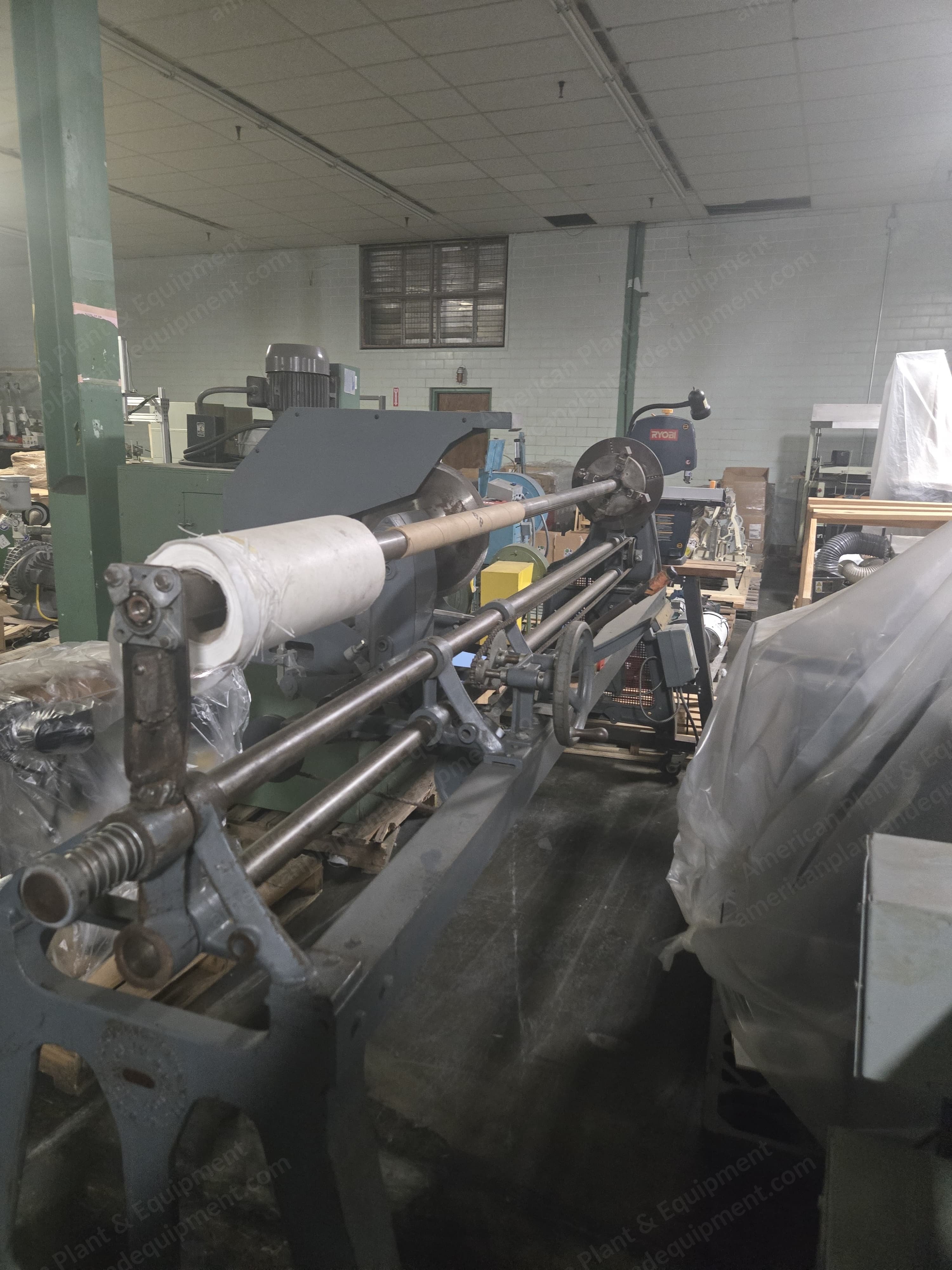 Utica, Roll Cutter, 90 inch Width, 16 inch Roll Diameter, 3 HP