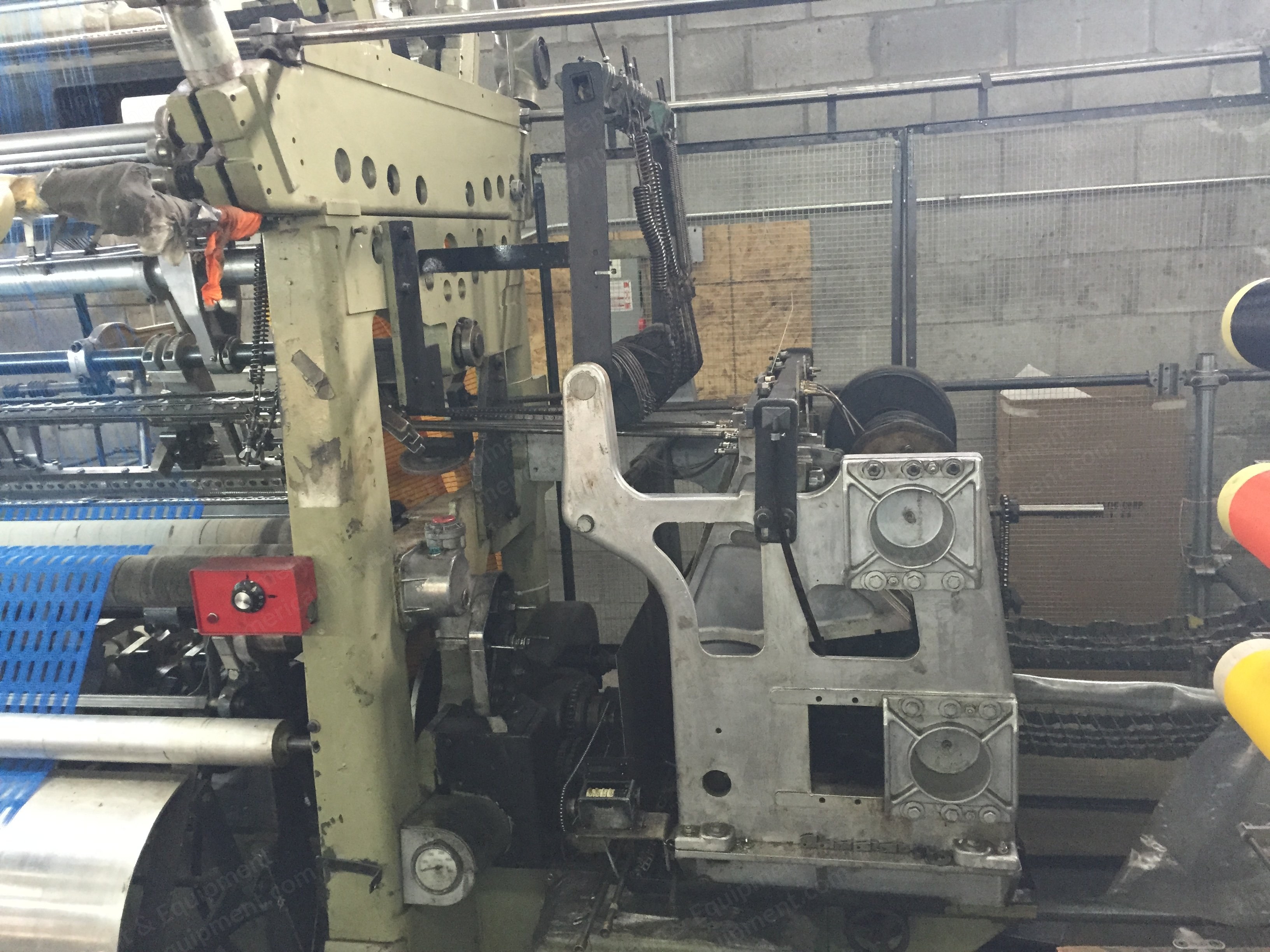 Karl Mayer, RM8VSW, Weft Insertion Machine, 130", 12 Gauge, 5 Bar