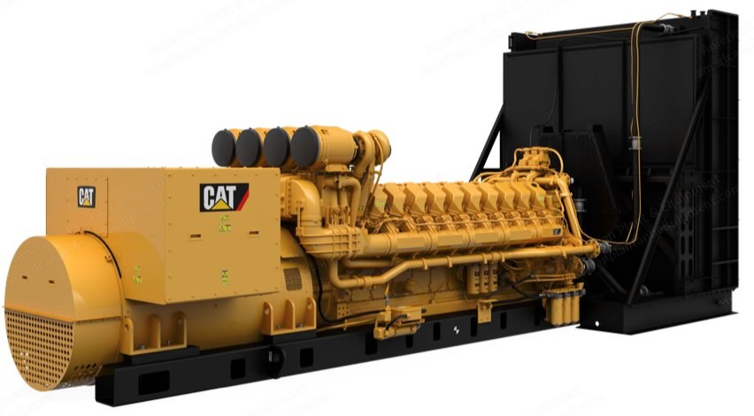 Caterpillar, C-175-20, 3.12 MW, Diesel Generator, 50/60 Hz, 1500 RPM
