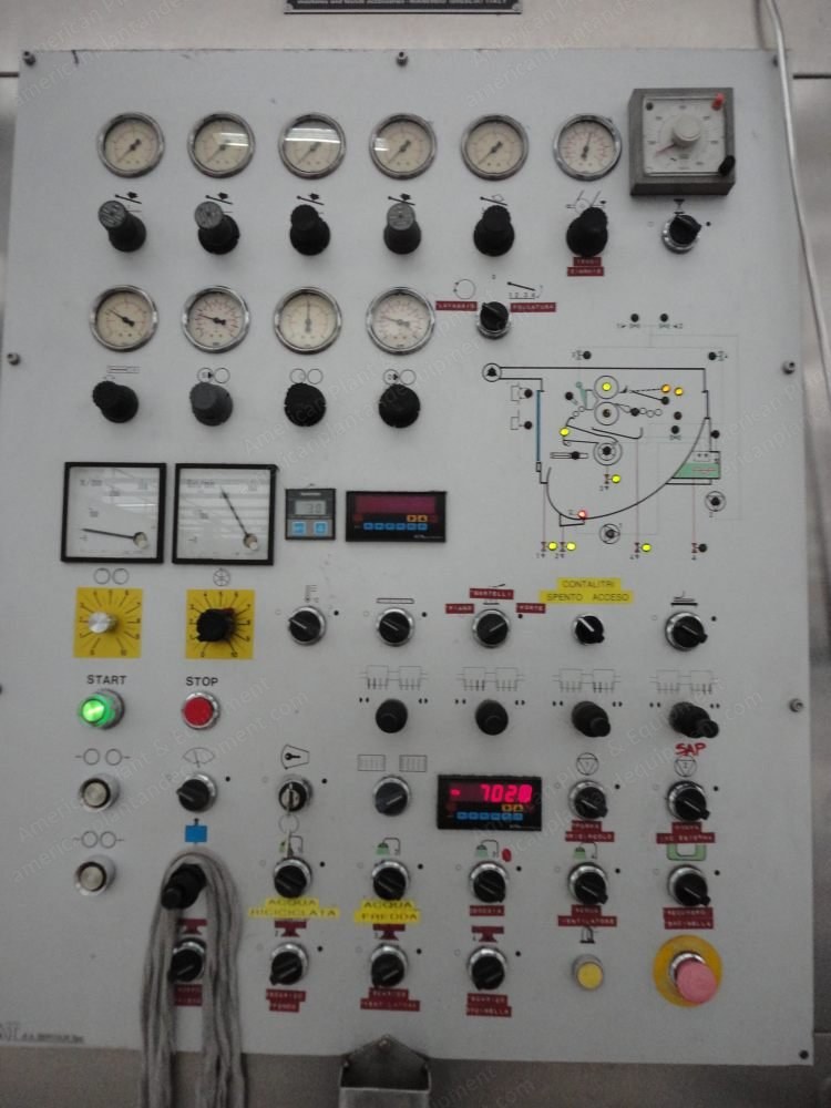 Turbomat, Turbomat N-2C/4M 4 Seasons, 1993, 2 Channels, 4 Ropes, Wooden Rolls
