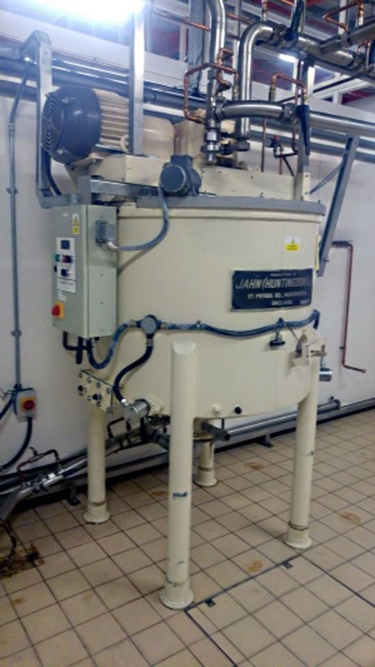 Jahn, Chocolate Tank, 500kg Capacity, 1000mm Diameter, with Vibration Screen