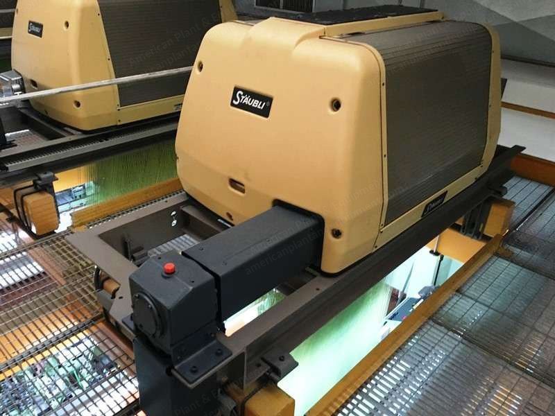 Staubli, CX870/2688, 1998, Electronic Jacquard, 2400 Hooks, JC5 Controller