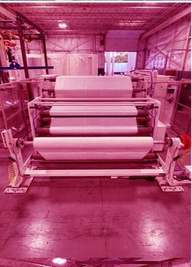 Catbridge, Model 324, 2017, 110" Width, Turret W 600 Series Unwind, 1000 FPM, Razor and Score Slitting