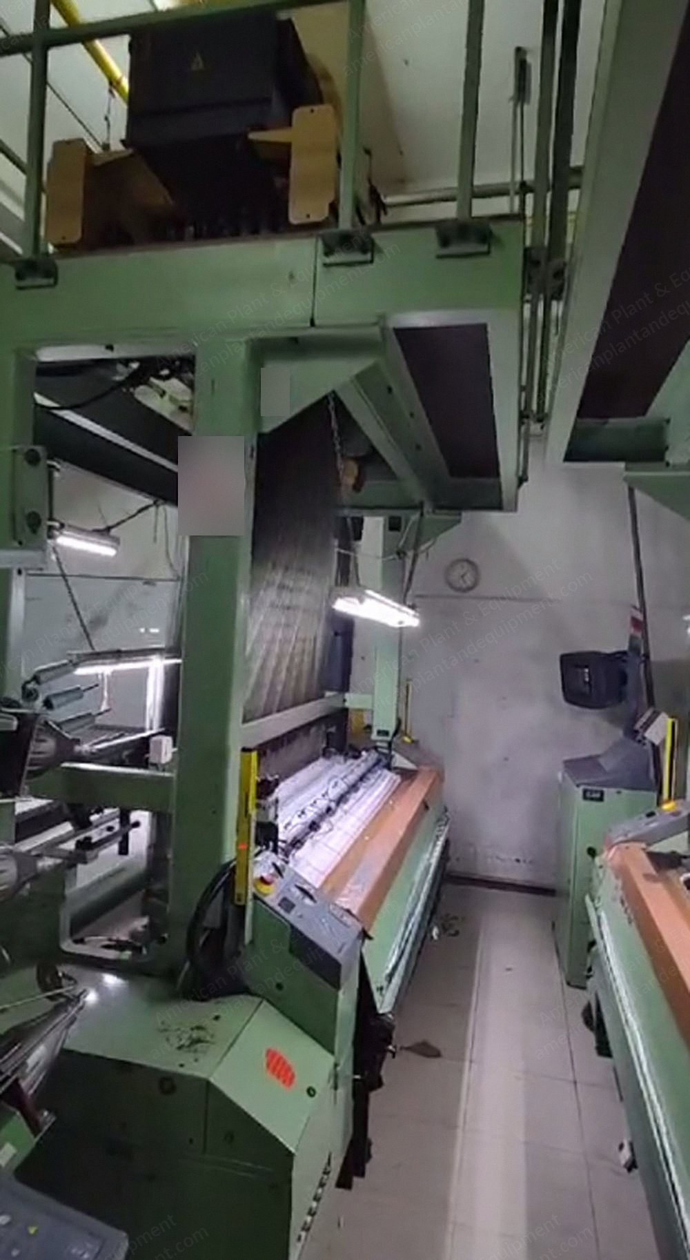 Vaupel Dornier Airjet Woven Label Machine, Staubli LX1600 Jacquard, 8 Repeat x 200mm / 4 Repeat x 400mm