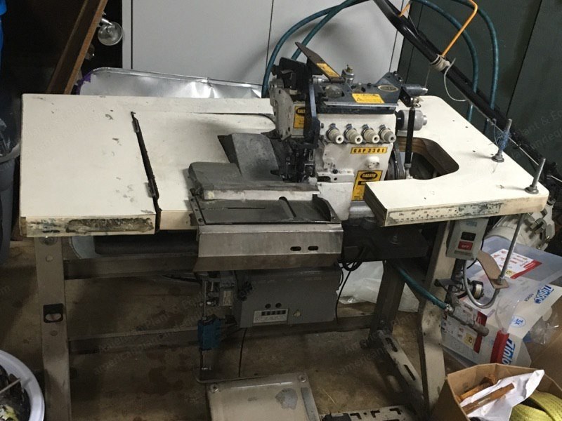 Galkin, 3301, Serger Flanger, with Servo Motor, Table