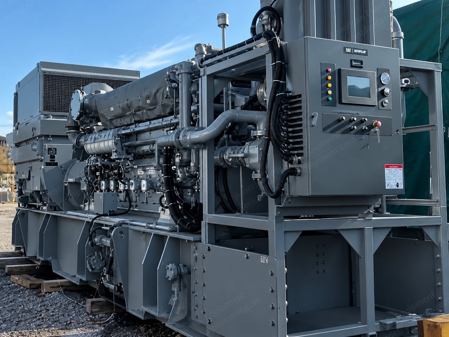 Caterpillar, C280-8, 2011, 2.2 MW, 346/600V, 60Hz, 900 RPM