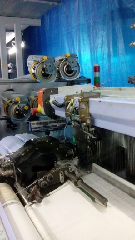 Somet, Alpha PGA, 2012, Weaving Loom, 2200mm Working Width, Staubli 2670 Electronic Dobby, 8 Colors