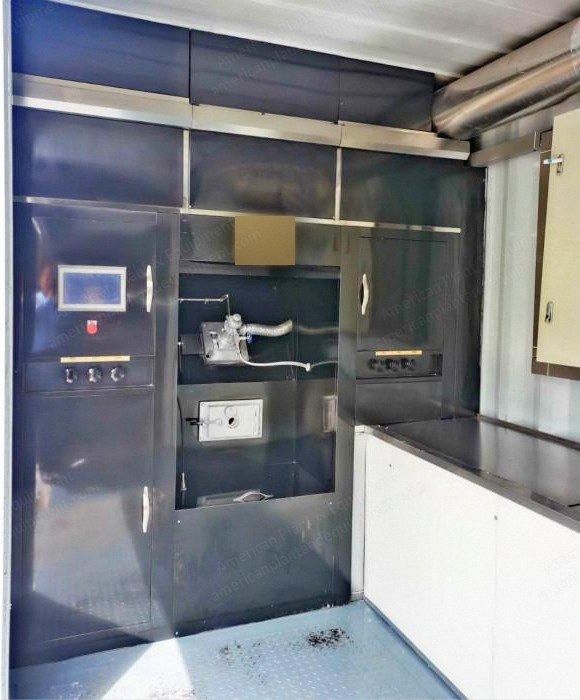 NovaStar, TI101, Containerized Cremation Machine, 40ft HQ Container, Diesel Fuel, 18 kW