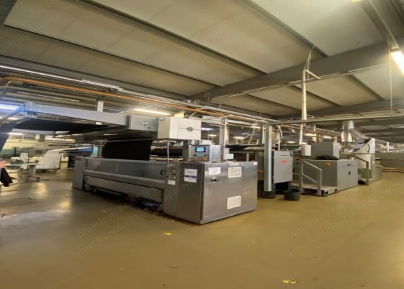 Unitech, Red EV06 /6K/220/GAS, 2014, Stenter, Width 2200mm, 6 Chambers, Gas Heated