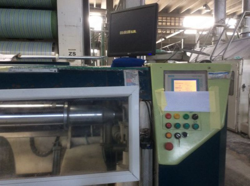 Sucker Muller Sizing Machine, 2003, 2850mm Output Width, 12 Drying Cylinders, 150 m/min