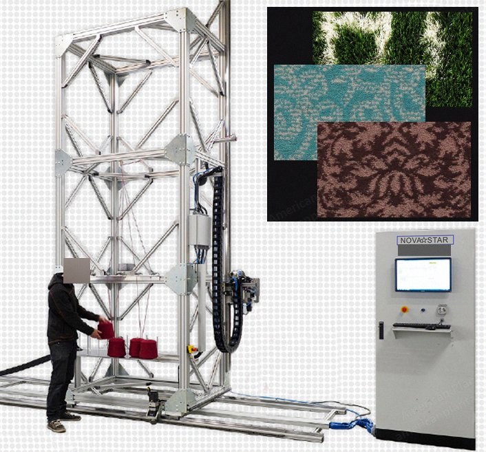NovaStar, TF113, Robotic Handtufting Machine, 6000x4000mm Production Area, with Software