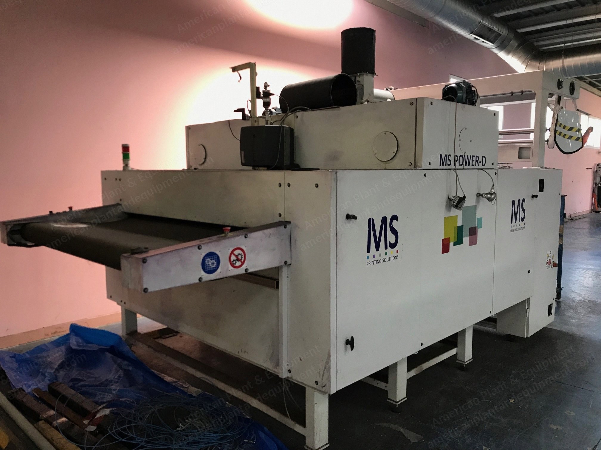 MS Printing Solutions, MS-Powered-D, 2016, 1885mm Belt Width, 3 Passage, Gas Heated