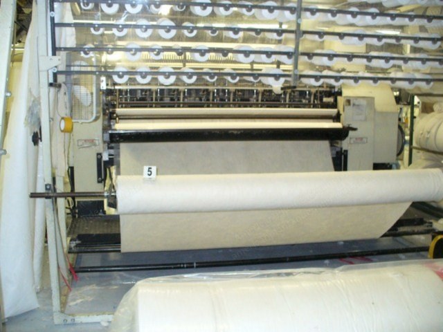 Gribetz, 1300 Chainstitch, 91" Width, 3 Bar, Cam Driven, with James Cash Panel Cutter