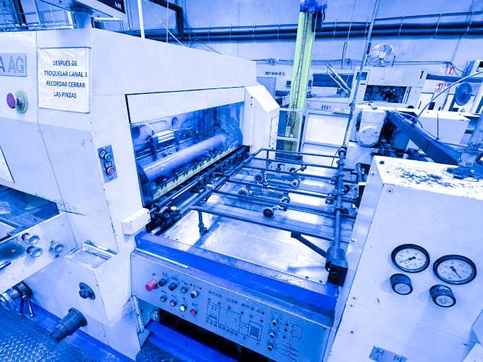 Iberica, JR 105, 1995, 1050x750mm, Stripping Device, 9000 Sheets/Hour
