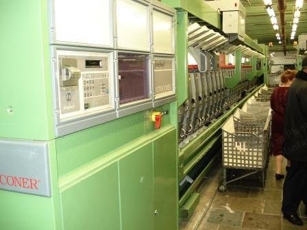 Schlafhorst, Autoconer 238 DX, 1991, 30 Winding Heads, 6" Cones, Uster MKC20AC Yarn Clearer