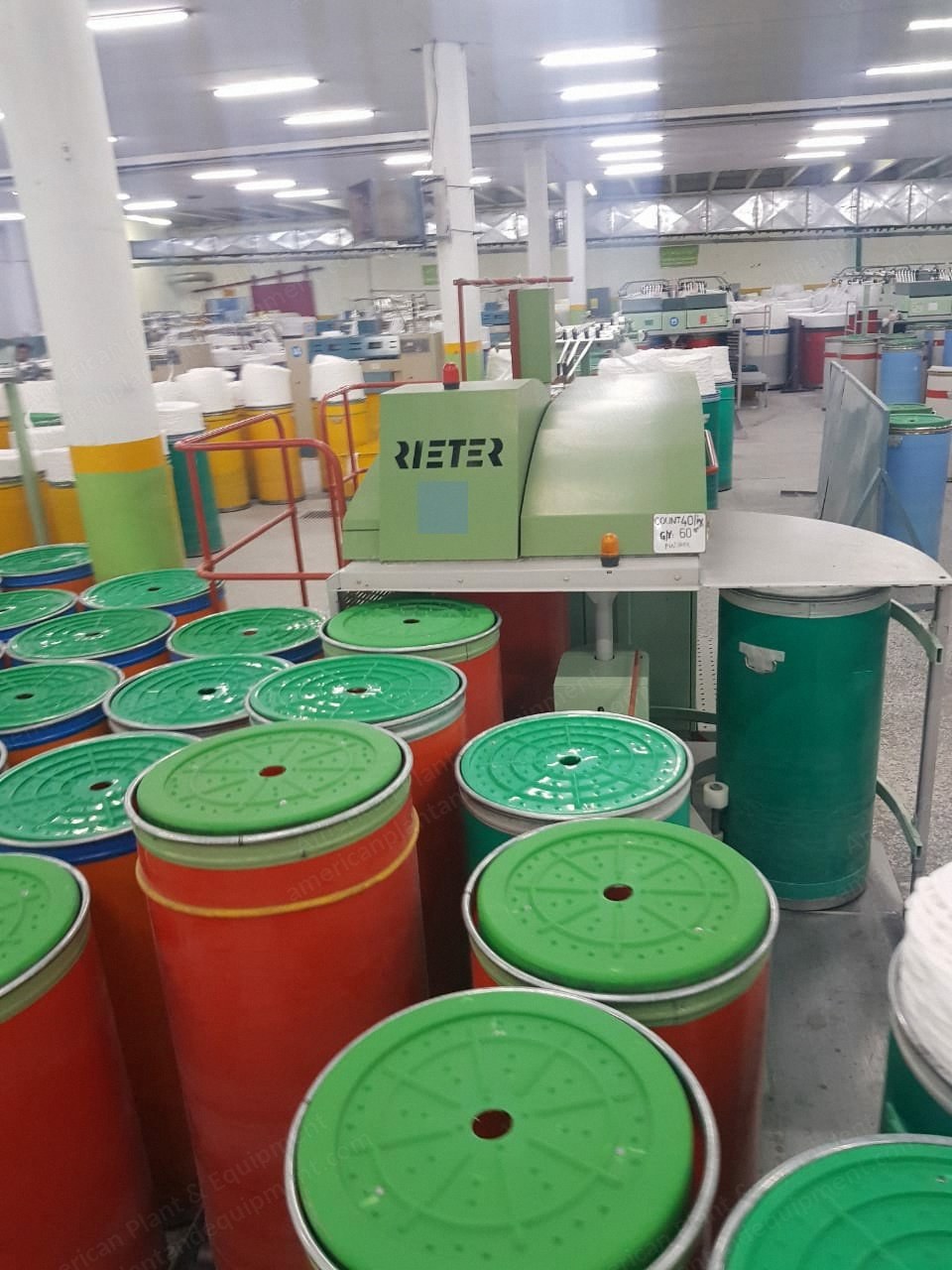 Rieter, RSB-D35, 2003, Draw Frame, 20x42" Can Size, Auto Leveler
