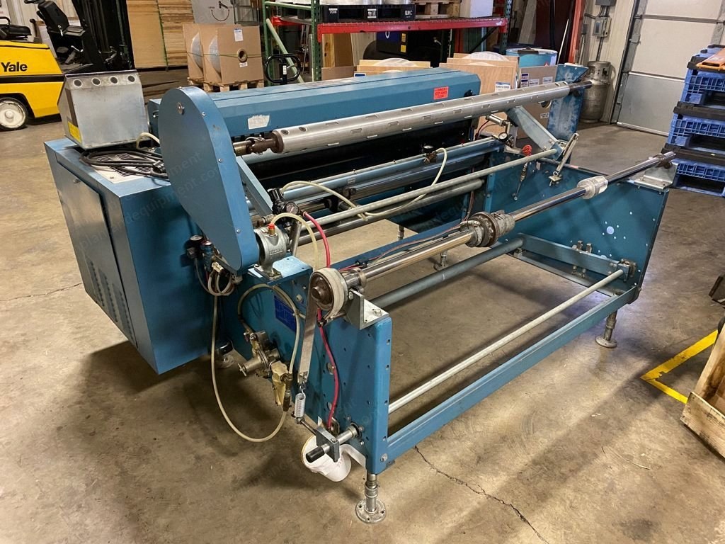 Rosenthal, WA-S-5-HUBSHTEVAAW, 1990, 60 inch Working Width, One Roll Unwind, 3 Slitting Wheels