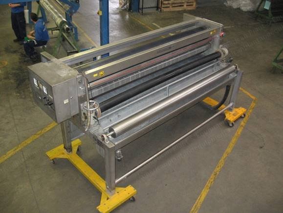 Ramisch-Kleinewefers, VA-Foulard, 1996, Padder, Working Width 2600mm, Stainless Steel