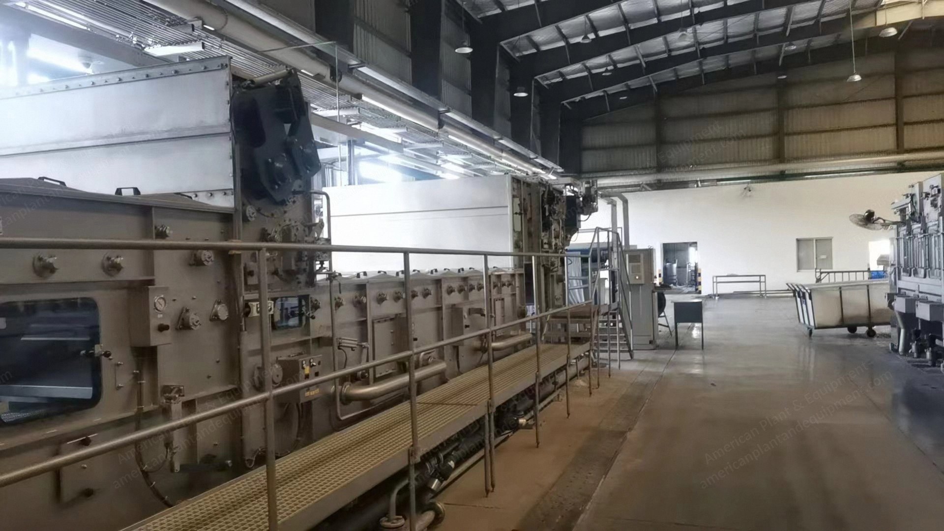 Goller Bleaching Machine, 2019, Working Width 2400mm, 10 Washing Tanks, 11 Padders