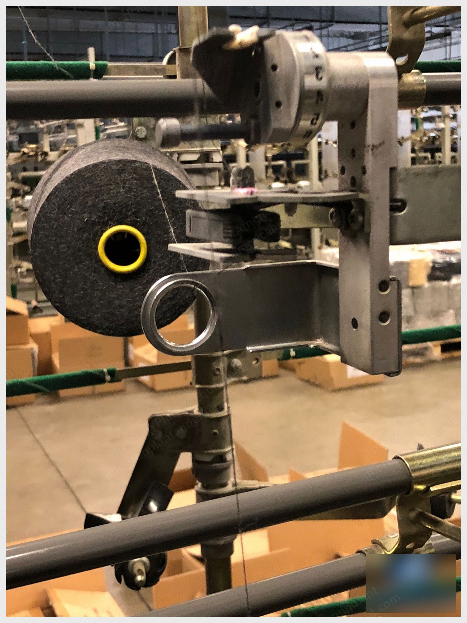 Rite, ARD-L, 2001, Assembly/Doubling Machine, 28 Positions, 8" Cylindrical Tube Outlet, Mesdan 114 Air Splicer
