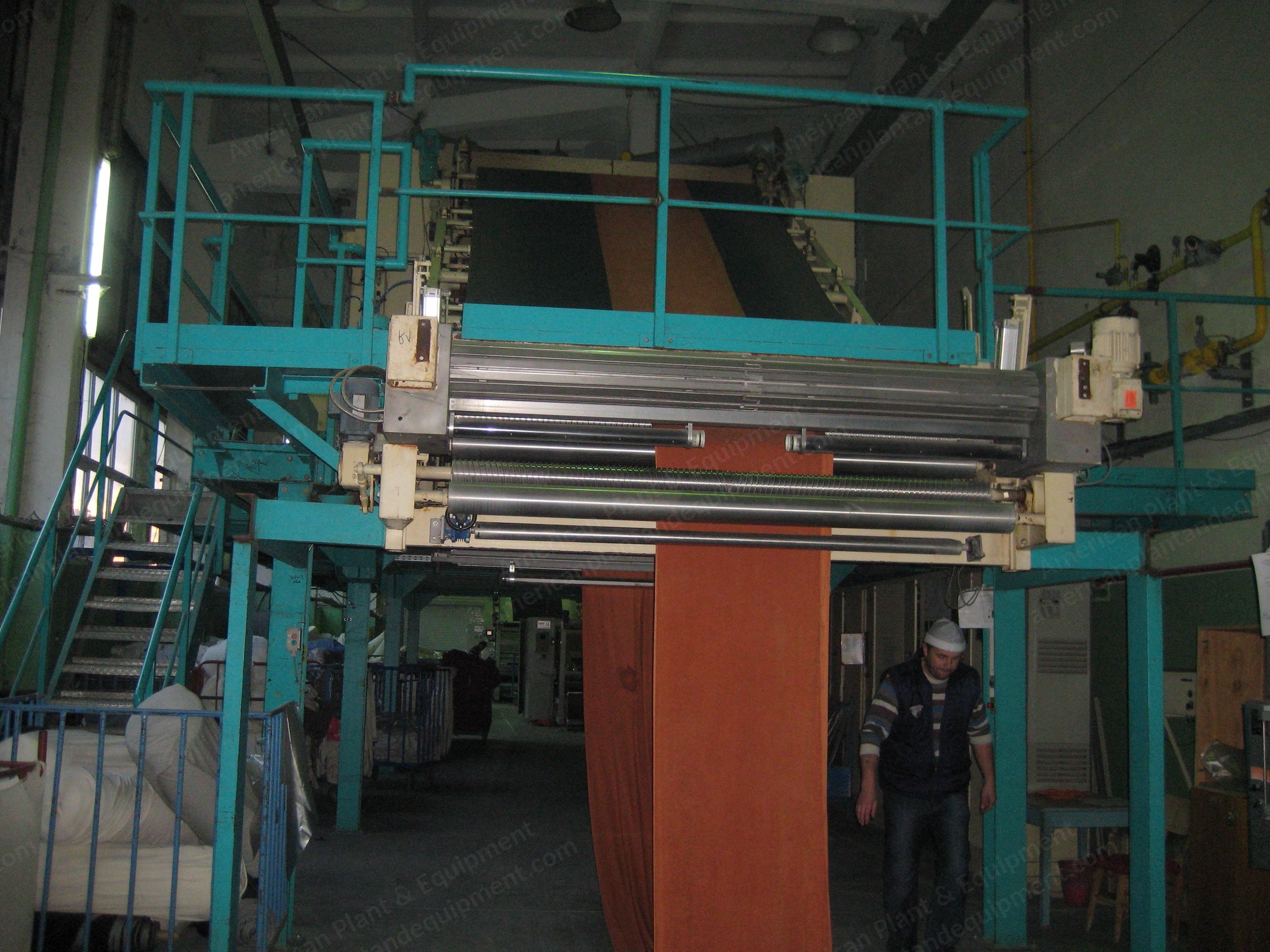 Bruckner, Belt Dryer, 1998, 2400mm Width, 4 Chambers, Gas Heated