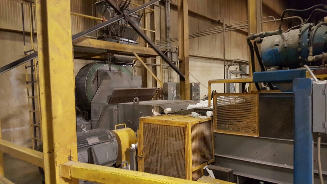 Foam Regrinding and Rebonding Plant