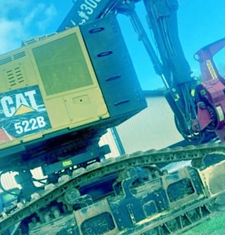 Caterpillar, 522B, 2015, 303HP, Quadco 2900 Intermittent Hot Saw, 3722 Hours