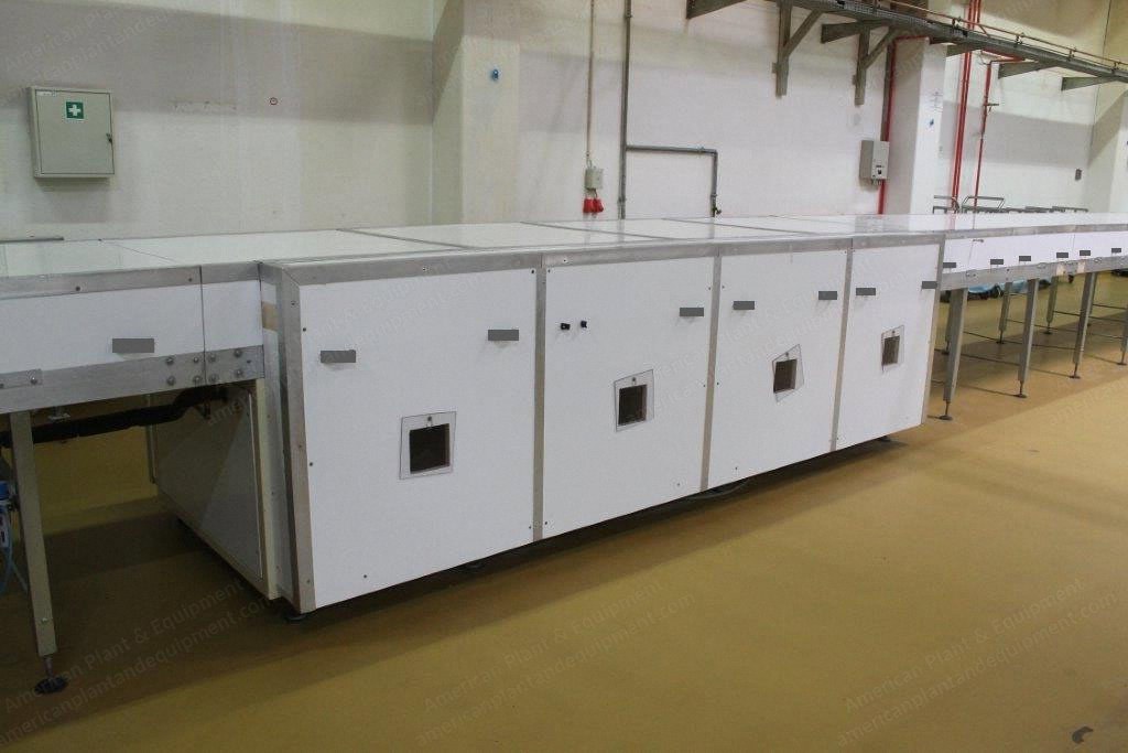 Heidler Cooling Tunnel, 1020mm Working Width, 24000mm Cooling Length, 2012